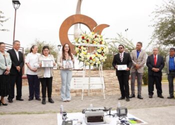 acto homenaje periodistas libertad prensa Nuevo Laredo