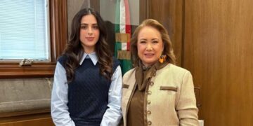 Fátima Bosch y ministra Yasmín Esquivel conversan sobre derechos