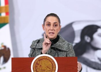 Presidenta Claudia Sheinbaum en conferencia de prensa