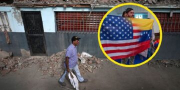 Militares venezolanos afectados por bombardeos en Venezuela