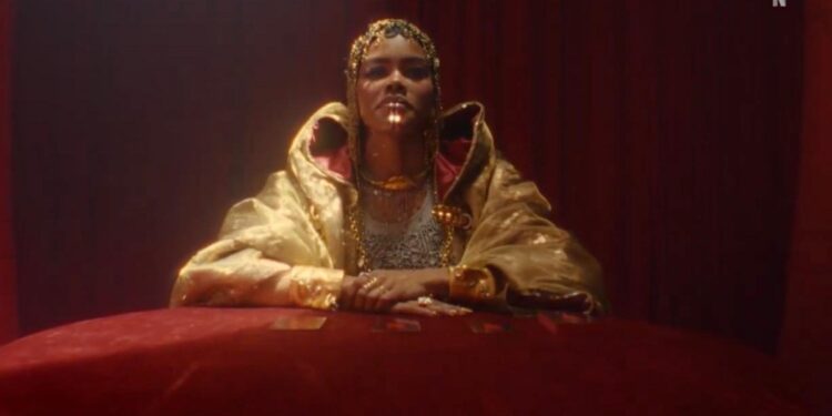 Pantalla con logo de Netflix y cartel de series 2026