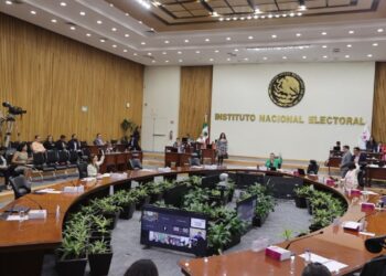 Consejo General del Instituto Nacional Electoral en sesión