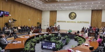 Consejo General del Instituto Nacional Electoral en sesión
