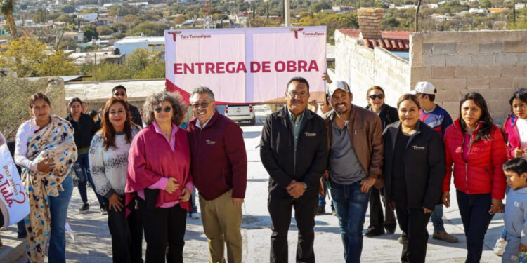 René Lara entrega pavimentación en el barrio Cerro del Aire y mejora movilidad de familias