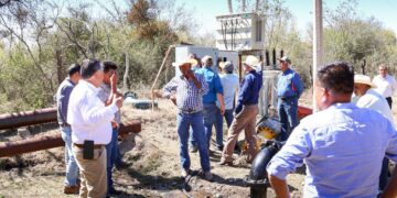 Impulsan el campo en Tula: modernizan sistema de riego y benefician a 32 familias