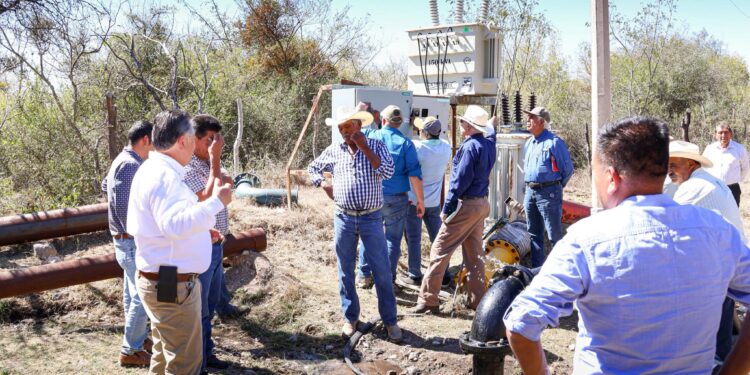 Impulsan el campo en Tula: modernizan sistema de riego y benefician a 32 familias