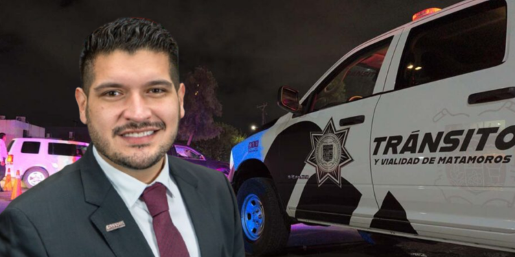 Cae red de extorsión en Tránsito de Matamoros: alcalde Beto Granados encabeza operativo encubierto y da de baja a siete elementos