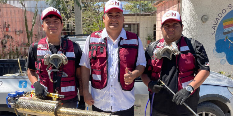 Óscar Narváez fortalece cercanía con la ciudadanía y arranca con éxito el programa “Contigo Vamos Fumigando” en Ciudad Victoria