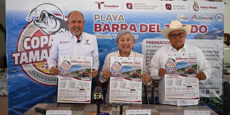 Barra del Tordo lista: Copa Tamaulipas 2026 arranca con seguridad total y playas limpias
