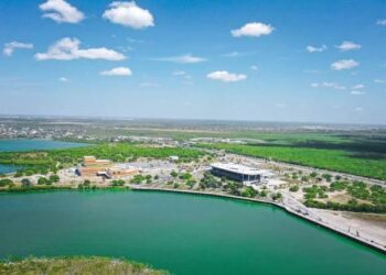 Inician trabajos de limpieza y recuperación en la Laguna La Escondida de Reynosa