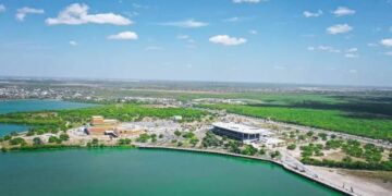 Inician trabajos de limpieza y recuperación en la Laguna La Escondida de Reynosa