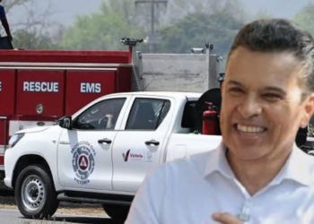 Donan equipo especializado para fortalecer al Heroico Cuerpo de Bomberos de Victoria