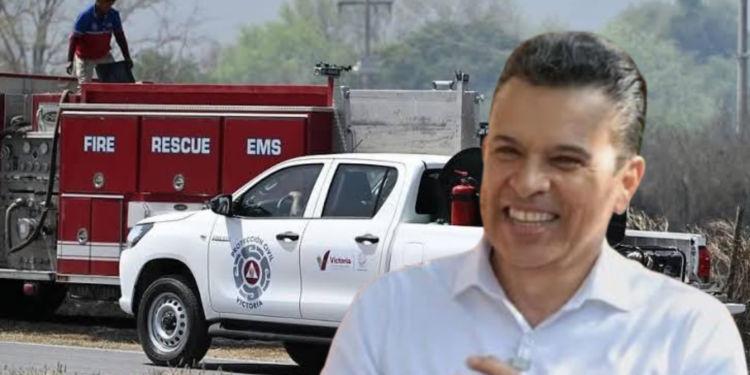 Donan equipo especializado para fortalecer al Heroico Cuerpo de Bomberos de Victoria