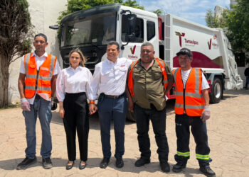 Pide alcalde de Victoria respetar horarios de recolección para mejorar eficiencia del servicio de basura