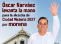 Óscar Narváez levanta la mano para buscar la alcaldía de Victoria en 2027