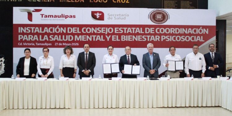 Instalan Consejo Estatal de Salud Mental en Tamaulipas para fortalecer atención y prevención