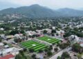 Avanza construcción de 12 canchas deportivas en Tamaulipas como parte del legado del Mundial 2026