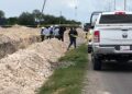 Hallan presuntos restos humanos durante excavaciones de obra del acueducto en Ciudad Victoria