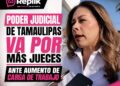 Poder Judicial de Tamaulipas va por más jueces ante aumento de carga de trabajo